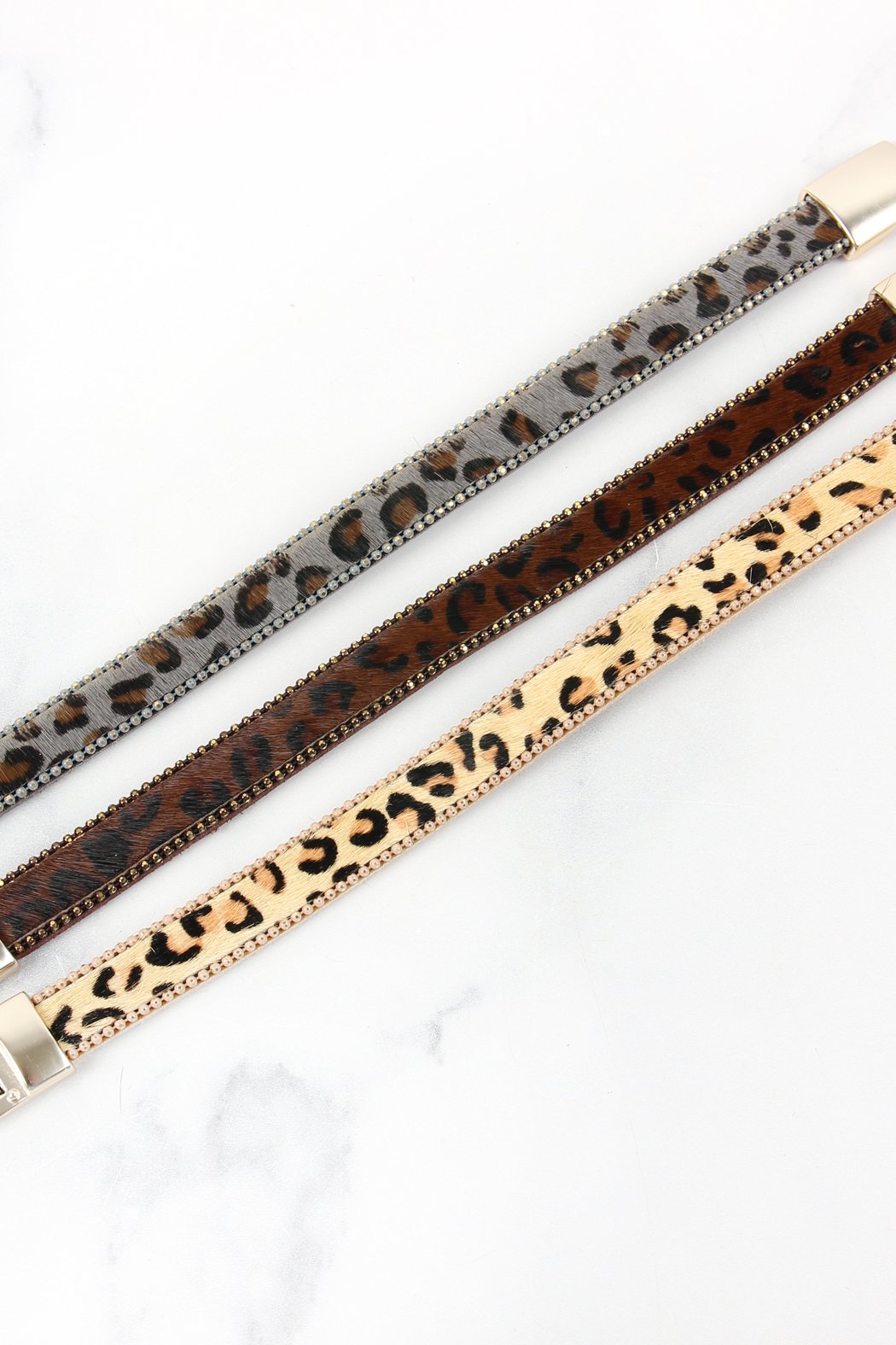 Leopard Magnetic Lock Bracelet