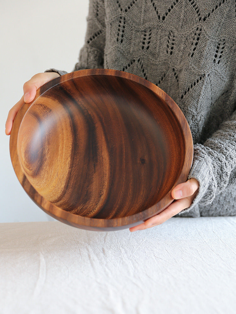 Acacia wooden bowl set, 5