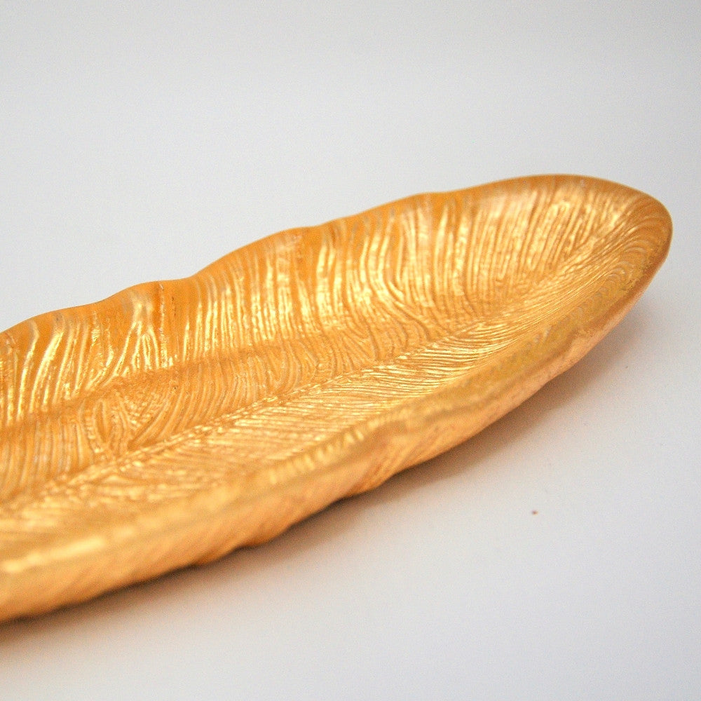 Swan Gold Antique Small Tray